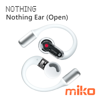 Nothing Ear (Open) 採用50 度傾斜設計，能以最舒適的方式將喇叭直接覆蓋於耳朵上，感覺就像什麼都沒戴。 零負擔的佩戴感受. 透過三點達成完美佩戴平衡